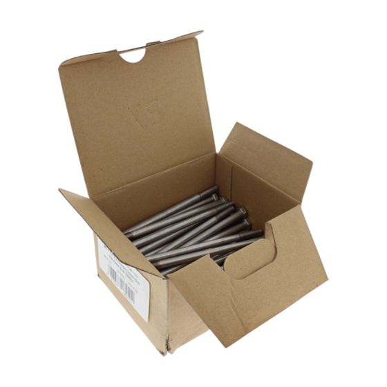 M6 x 110 A2 Stainless Steel DIN 931 Hexagon Head Bolt 50 Pack