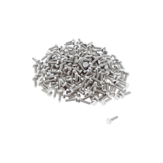 M4 x 12mm A2 Hexagon Head Stainless Steel DIN 933 Setscrews 200 Pack