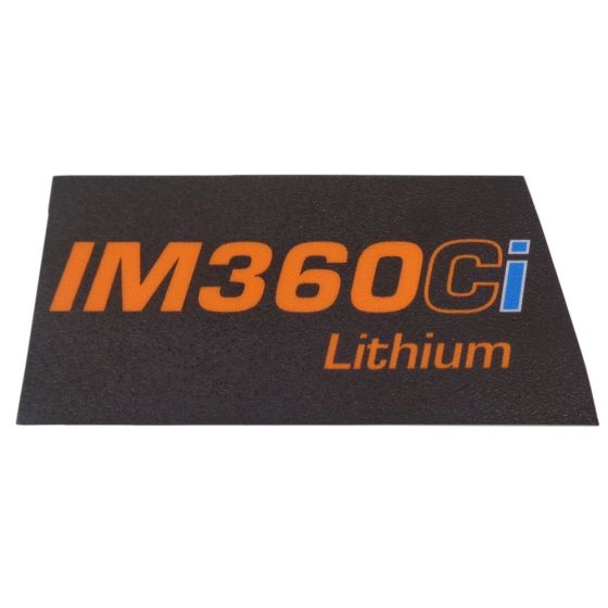 Handle Label for Paslode IM360Ci Nail Gun - 019114