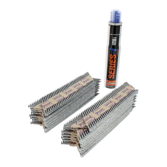 Galvanised Nails (x 1100) & Fuel Pack for Paslode IM360Ci Nailer - OEM No. 141080