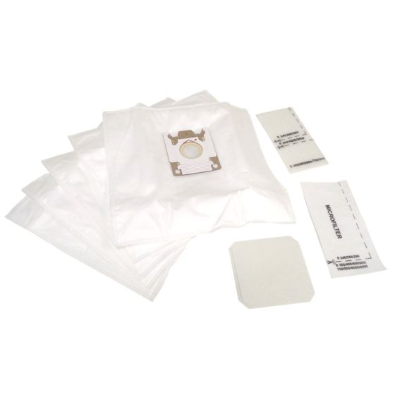 G/N Vacuum Filter-Flo Synthetic Dust Bags - Miele S Cleaners (5 Pack)