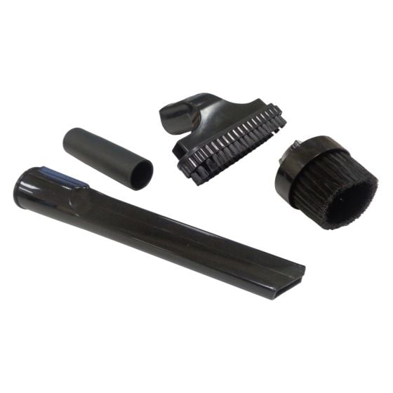 Mini Vacuum Tool Kit 32mm Push Fit including Brush & Crevice Tools fit Vacuum Cleaners