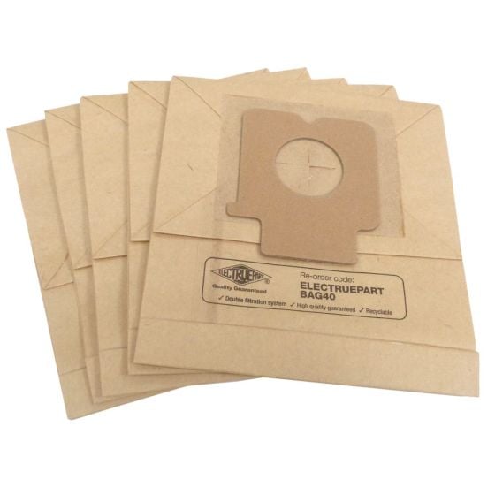 Dust Collection Bags Paper Type C-2E fits Panasonic Vacuums (5 Pack)