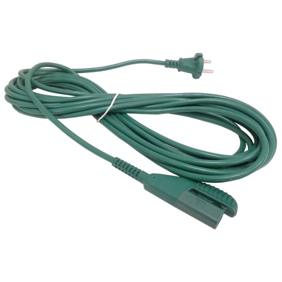 Mains Cable, 7m, 2 Pin EU Plug Fitting for Vorwerk Domestic Vacuum Cleaners