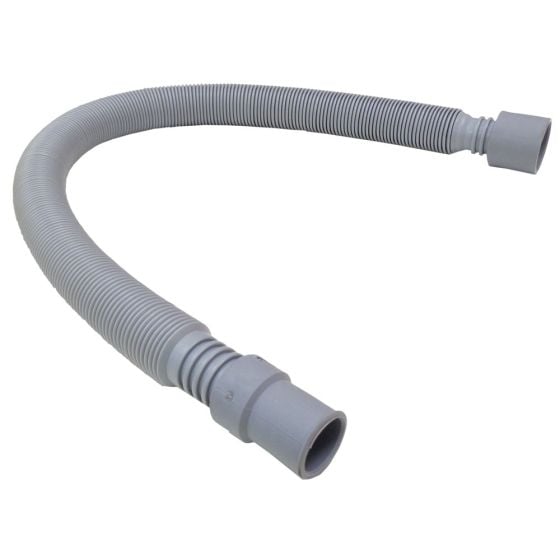 Extendable Drain Hose 80-180cm Straight Ends Bore 22/29cm fits Washing Machine & Dishwashers