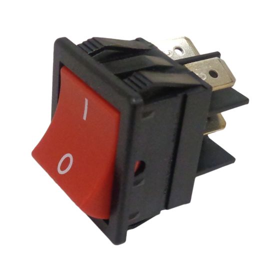 Red Rocker On/Off Switch fits Numatic Cylinder Vacuum Cleaners