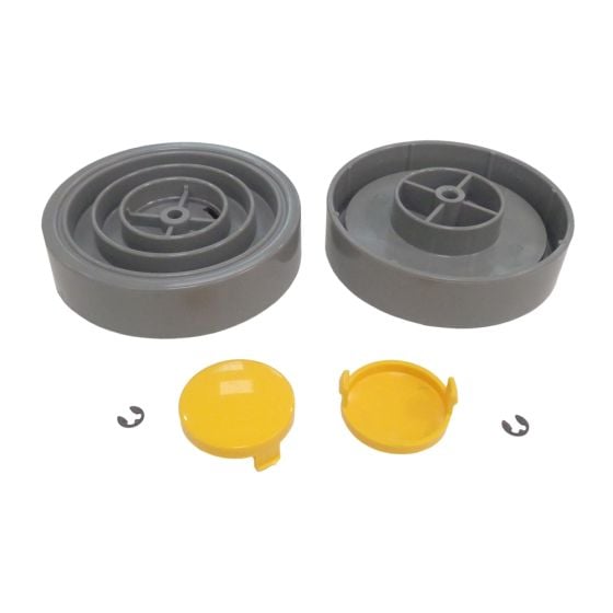 Castor Runner Wheels Replacements Suitable for Dyson Upright Vacuum Cleaners