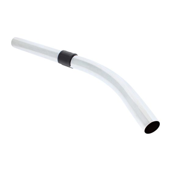 32mm Chrome Hose Bend End Reducer fits Numatic Henry Vacuum - Replaces 601027