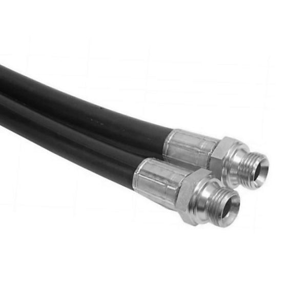 1/2" BSP Siamesed Twin Hose Set Thermoplastic - 6 Metres