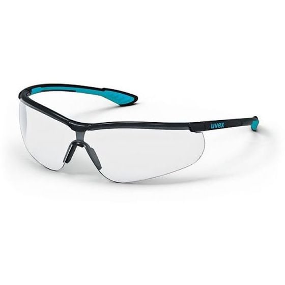 Uvex Sport-Style Spectacle Contoured Lens fits all Facial Shapes Clear