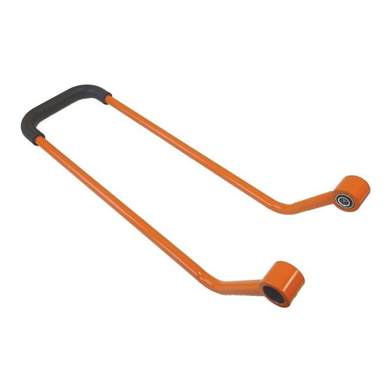 Handle & Bushes Orange for Belle PCLX Plate Compactors