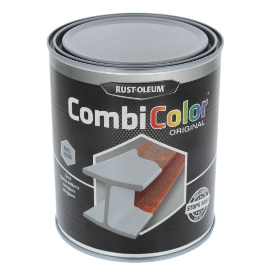 White Aluminium Gloss Paint Combi-Colour Original RAL 9006 750ml