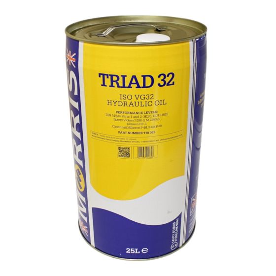Triad 32 Premium Mineral Based Hydraulic Oil - 25L