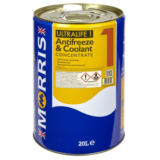 Morris Ultralife 1 AntiFreeze and Coolant - 20L