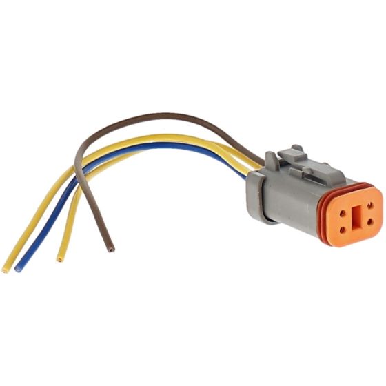 Plug with Lead for JCB 3XC Rear Light Combination, Replaces 700/50018 - 996 027