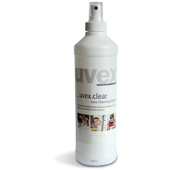 UVEX 16floz Cleaning Lens Fluid for Polycarbonate lenses - fits 9990-000
