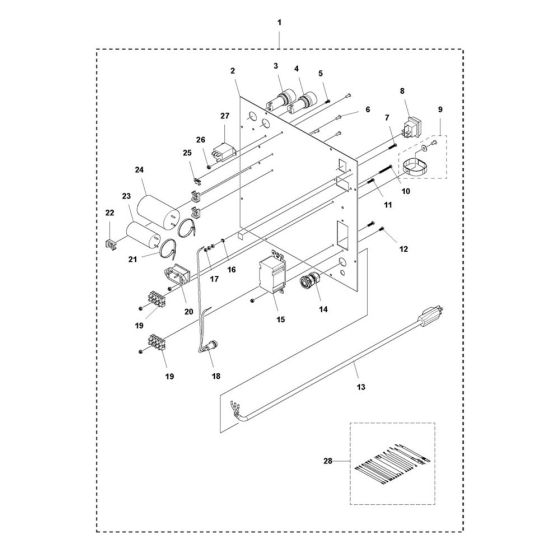 Electrical Assembly for Husqvarna