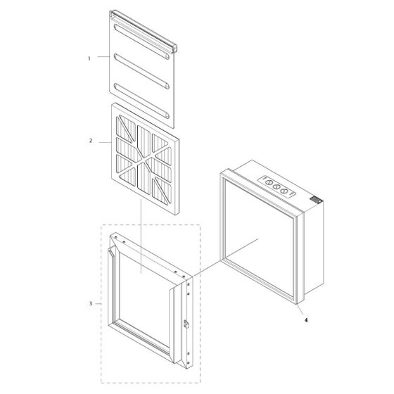 Filter Assembly for Husqvarna