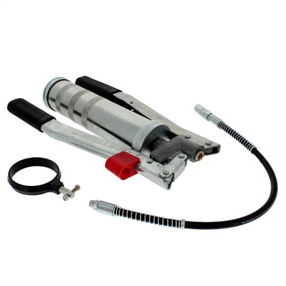 Springless, Two Handle, Steel Grease Gun