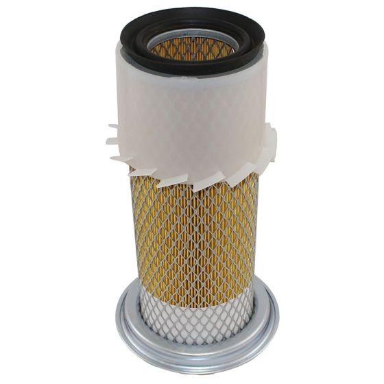Air Filter 265 x 141mm fits JCB, Hitachi Replaces 4311871