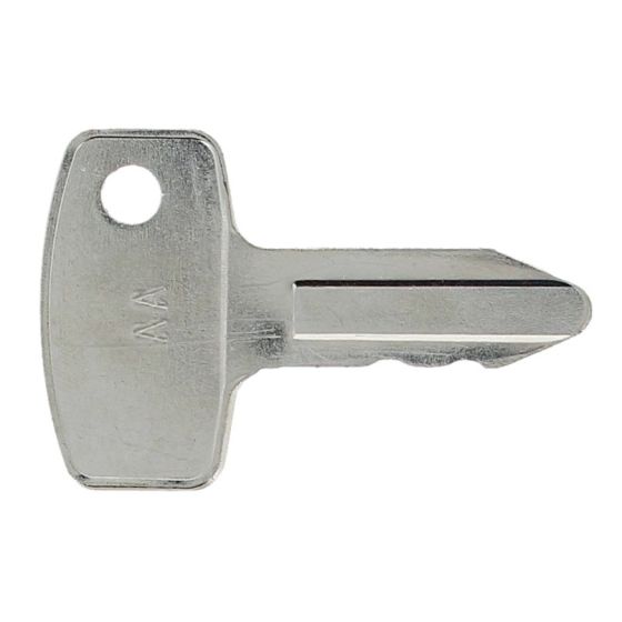 AA Key for Kubota KX and U Series Excavators - Replacement Plant Key