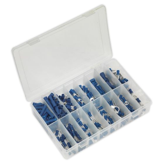 Crimp Terminal Assortment 280pc Blue Sealey Part No. AB040BT