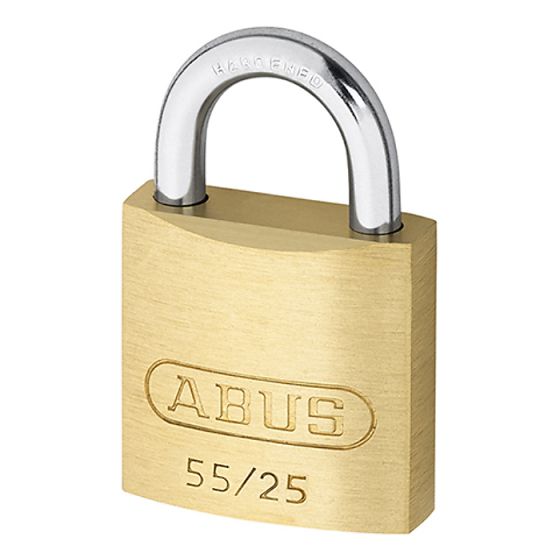 ABUS 55/25 25mm Brass Padlocks