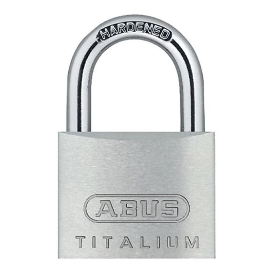 ABUS 64ti 25mm Titalium Padlocks