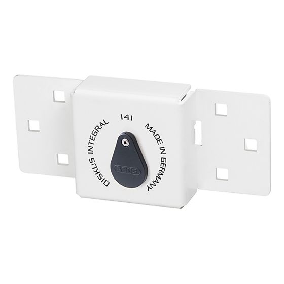 Integral Van Lock White 141/200 + 23/70 with 70mm Series 23 Diskus Padlock - ABUS 51522