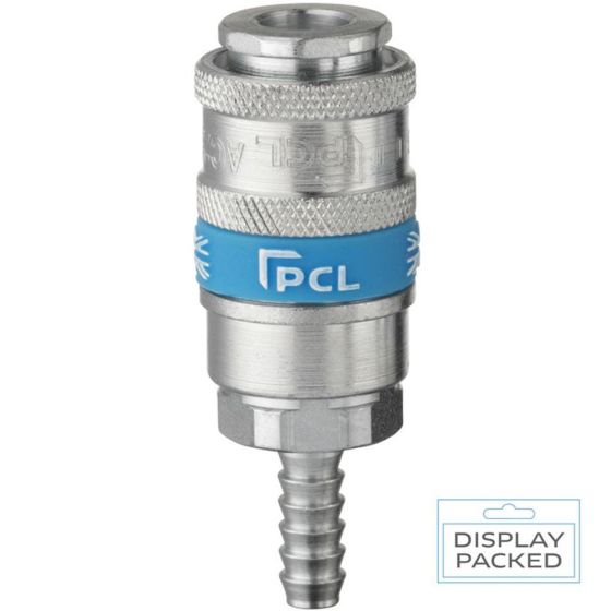 PCL Airflow Coupling 6.35mm (1/4) I/D Hose Tail (D/PK) - AC21R05