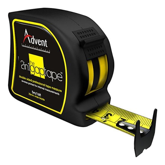 2-In-1 Gap Tape - Double Sided 5m/16ft (Width 25mm) by Advent - AGT-5025