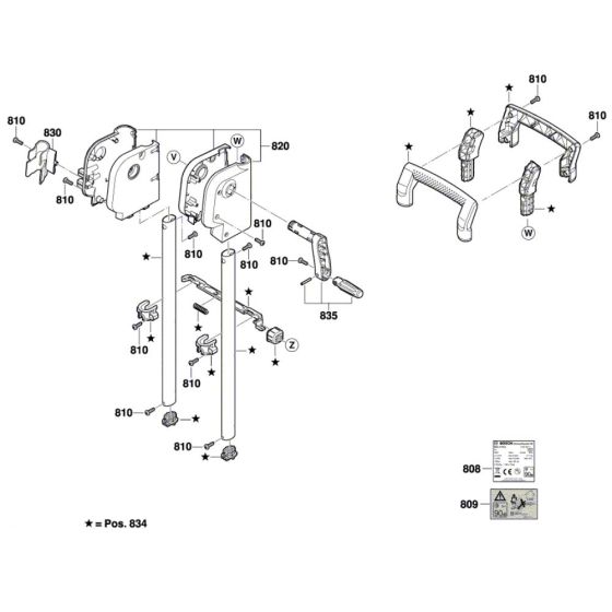 Bosch AdvancedAquatak 150 Assembly