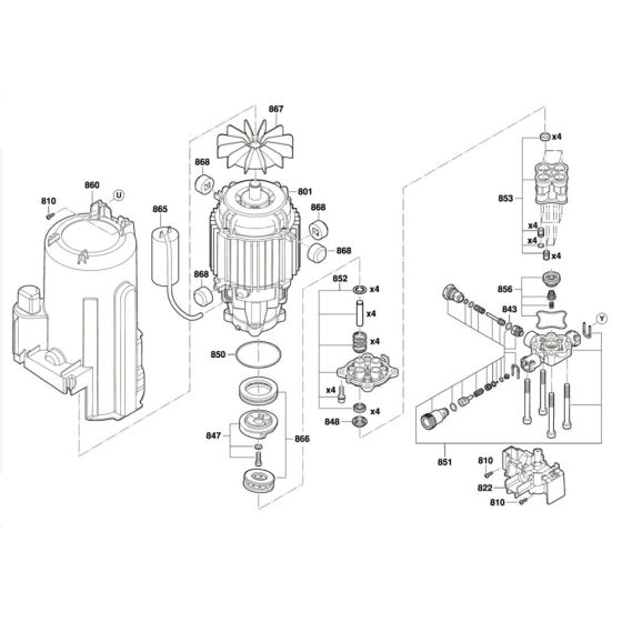 Cleaner Assembly for Bosch 150