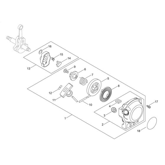 Recoil Starter & Pulley