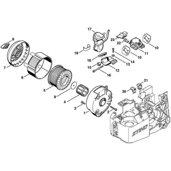 Air Filter for Stihl TS460