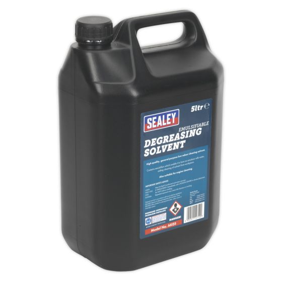 Degreasing Solvent Emulsifiable 5ltr Sealey Part No. AK05