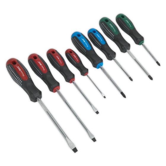 Screwdriver Set 8pc PowerMAX Sealey Part No. AK5042