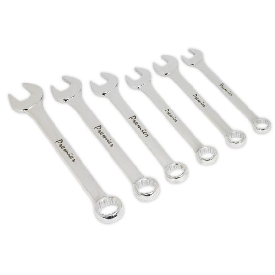 Combination Spanner Set 6pc Super Jumbo Metric Sealey Part No. AK6324