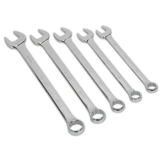 Combination Spanner Set 5pc Jumbo Metric Sealey Part No. AK6329