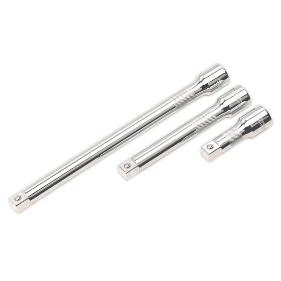 Extension Bar Set 3pc 1/2"Sq Drive Sealey Part No. AK6350