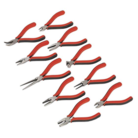 Mini Pliers Set 10pc Sealey Part No. AK8578