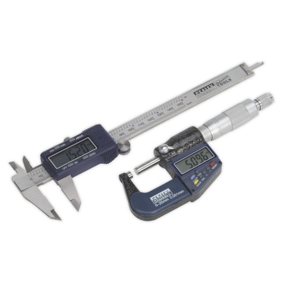 Digital Measuring Set 2pc Sealey Part No. AK9637D