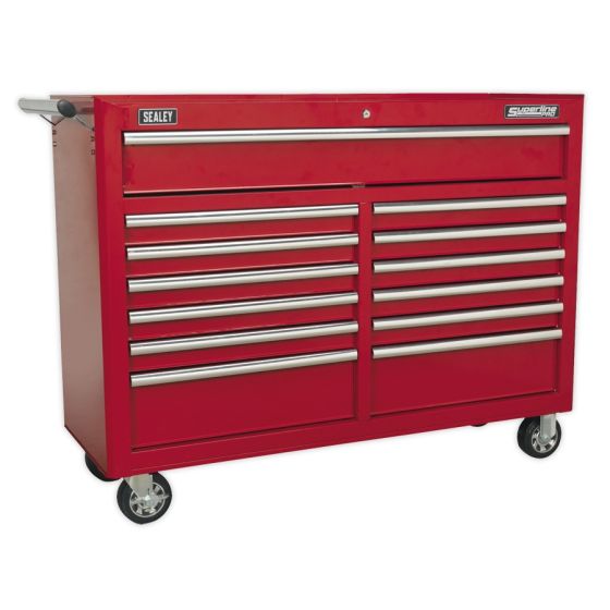 Rollcab 13 Drawer with Ball Bearing Slides - Red Sealey Part No. AP5213T