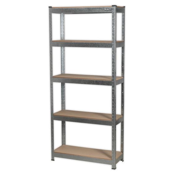 Racking Unit 5 Shelf 150kg Capacity Per Level Sealey Part No. AP6150GS