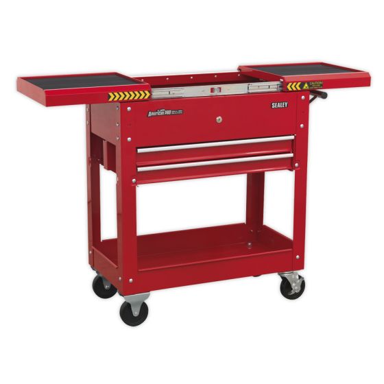 Mobile Tool & Parts Trolley - Red Sealey Part No. AP705M