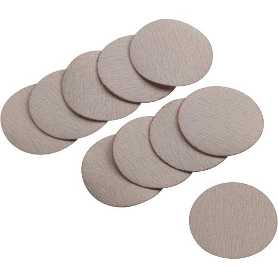 PCL 50mm (2") Sandpaper Discs Grade 240 (10 Per Pack) - APA98