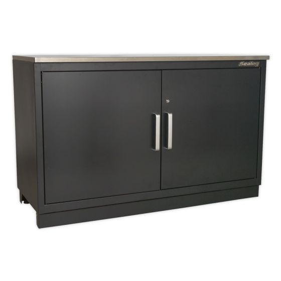 Modular Floor Cabinet 2 Door 1550mm Heavy-Duty Sealey Part No. APMS02