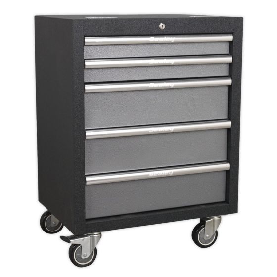 Modular 5 Drawer Mobile Cabinet 650mm Sealey Part No. APMS58