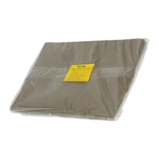 Plug Rug Reinforced Drain Cover 65 x 45 x 2cm First Response Spillage Use