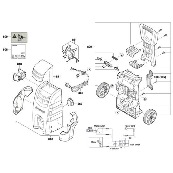 Pressure Cleaner Assembly